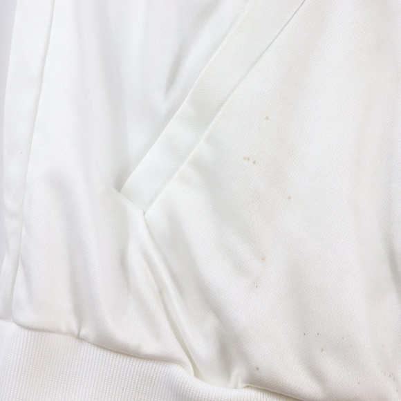 90s New Brute Mens Large Soccer Track Jacket White - Picture 4 of 8